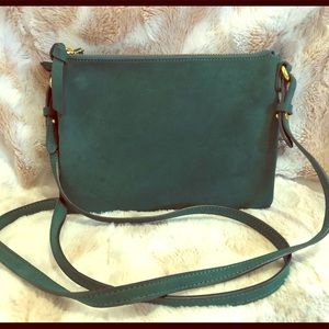 Emerald Green Soft-Touch Purse